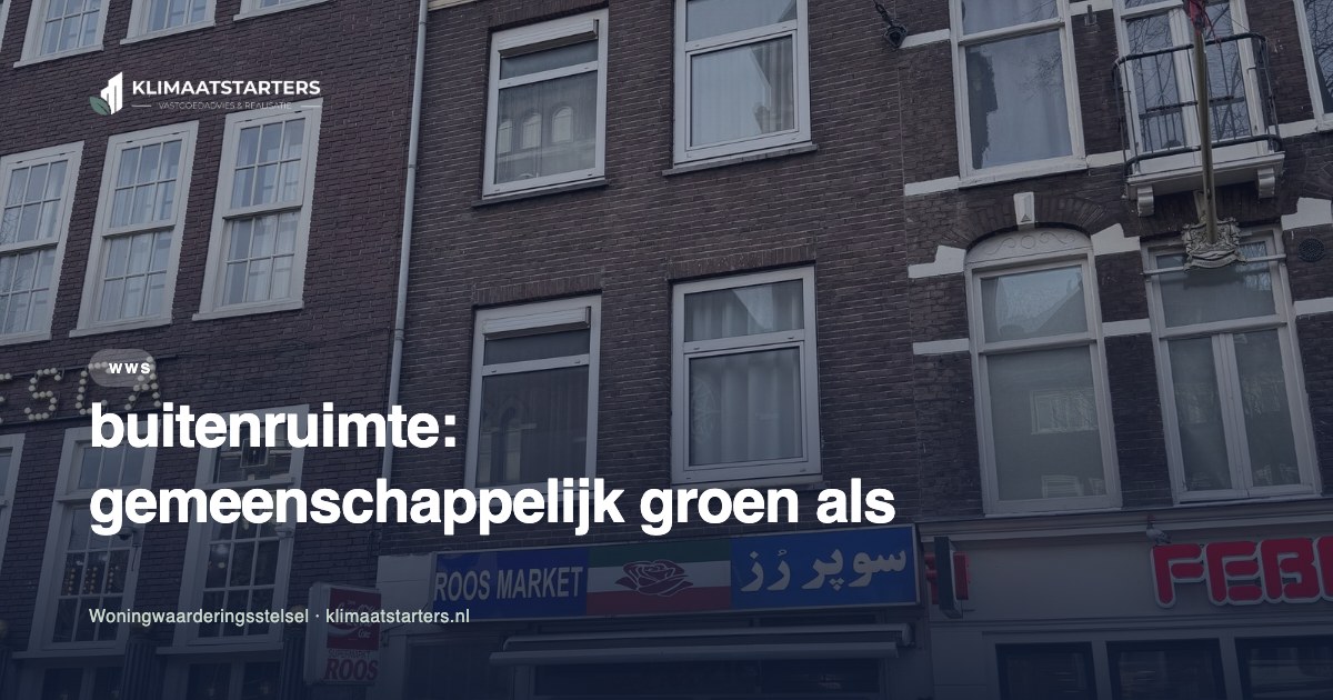 Punten winnen met buitenruimte: gemeenschappelijk groen als asset